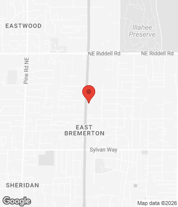 Map of Church's Texas Chicken Bremerton - 4000 Wheaton Way, Bremerton, Washington, 98310, US